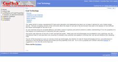 Desktop Screenshot of coaltech.com.au